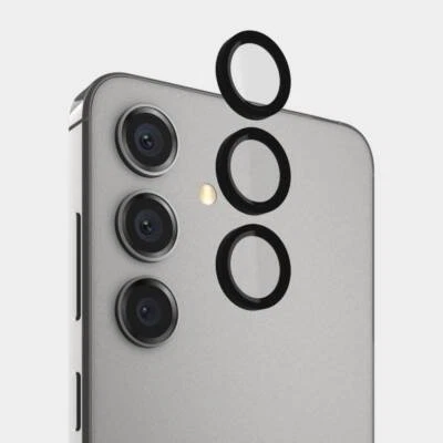 Case Mate Aluminum Ring Lens Protector Samsung Galaxy S24+ Black - Image 1 of 2