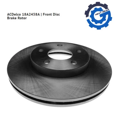 NEW OEM ACDELCO FRONT DISC BRAKE ROTOR 2007-2010 CHEVROLET COBALT G5 18A2458A - Image 1 of 3