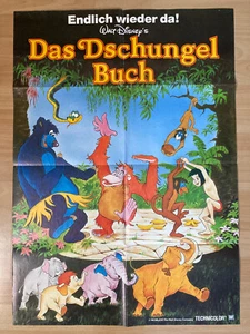 Filmposter * Kinoplakat * A1 * Das Dschungelbuch * WA 1987 * Walt Disney - Bild 1 von 8