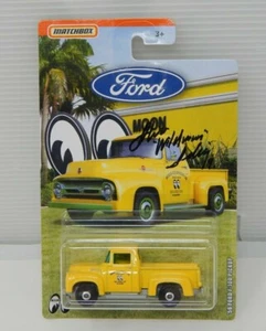 Matchbox Ford '56 Ford F-1200 Pick UP Moon Eyes Signed by Hiro Wildman Ishii - Picture 1 of 2