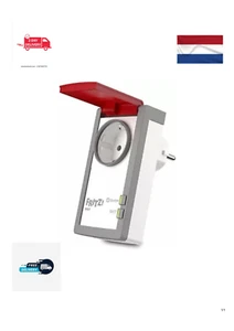 AVM FRITZ!DECT 210 intelligente Steckdose Smart Home Spritzwasserschutz IP44 - Afbeelding 1 van 6