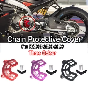 Fit For Aprilia RS660 RS 660 Motorcycle Front Sprocket chain protective cover - Picture 1 of 6