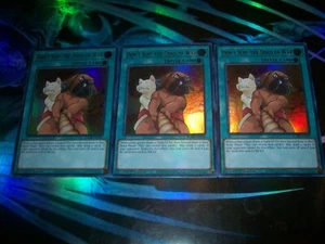 3x Don't Slip, the Dogs of War 1st Edition Ultra Rare BLMR-EN010 Yu-Gi-Oh! - Picture 1 of 1