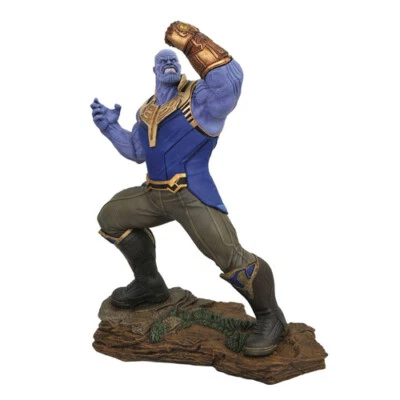 MARVEL - Marvel Movie Milestones - Avengers Infinity - Thanos Polystone Statue - Immagine 1 di 2
