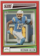 Keenan Allen [Red] #133 | 2022 Panini Score - San Diego Chargers 