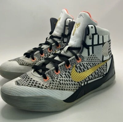Kobe 9 Elite Gold Fundamentals Size 6y Fair Condition - Image 1 of 4