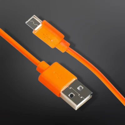 Fast Charging Replacement Cable 3.3ft for Ring Doorbell Pro/Plus Camera Orange - Image 1 of 4