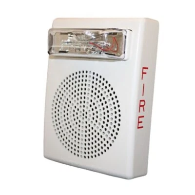 Eaton Wheelock E50H-24MCW-FW Fire Alarm Speaker Wall White (NEW IN BOX)