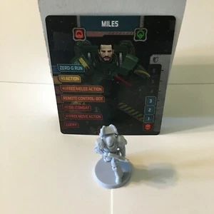 Zombicide: Invader Survivor MILES Miniaturfigur & Karte - Bild 1 von 7