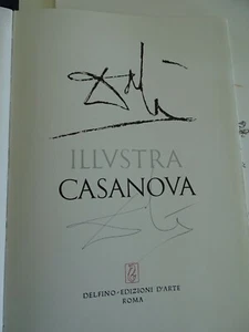 THERE ILLUSTRATE THE "MEMORIES" OF CASANOVA WITH 13 HAND SIGNED TABLES-1980-RARE - Picture 1 of 10