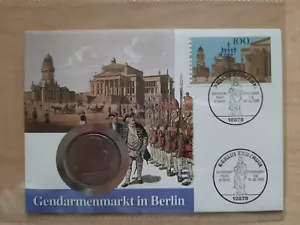 DDR, Numisbrief 20 Mark, 1972, Schiller - Bild 1 von 3