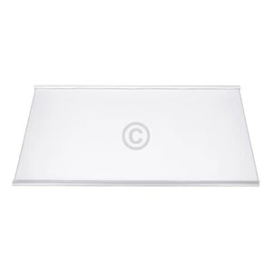Glasplatte Whirlpool 480132101134 495x317mm mit Zierleisten für KühlGefrierKombi - Bild 1 von 6