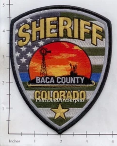 Colorado - Baca County Sheriff CO Police Dept Patch - Picture 1 of 1