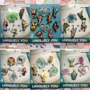 Crocs Handarbeit Jibbitz 5 Stck. Peter Pan Tinkerbell Fee Pixie Schuh Charms Set - Bild 1 von 28