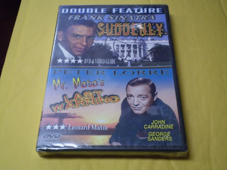 Suddenly / Mr. Moto's Last Warning    (DVD, 2002)   Frank Sinatra    Brand NEW - Image 1 of 1