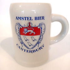 Vintage Beer Stein Amstel Bier Canterbury 0.5L Tankard Stone Bier German Ceramic
