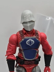 Impreso en 3D ACTION FORCE CABEZA SOMBRA ROJA 1:18 3 3/4" GI Joe 25 Aniversario B36 - Imagen 1 de 1
