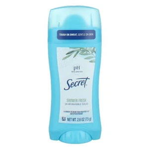 Secret Original Shower Fresh Scent Women's Invisible Solid pH Balanced, 3 Pack - Picture 1 of 2