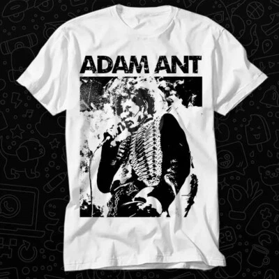 Adam Ant Live Concert Japanese Poster T Shirt 399 - Image 1 of 2