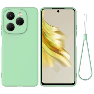 Funda protectora de silicona líquida suave con sensación táctil piel de lujo para Tecno Spark 20 Pro 5G - Imagen 1 de 33