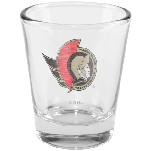 Ottawa Senators 2oz. Primary Logo Shot Glass Cover