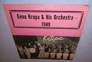 Gene Krupa And His Orchestra, 1949 VINYL LP (NM) cover VG+ - Picture 1 of 1