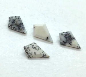 Natural Dendrite Agate Kite Cut AAA Loose Gemstone For Assorted All Type Jewelry - Picture 1 of 24