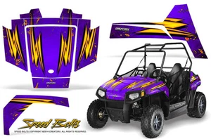 Polaris RZR 170 Youth UTV Graphics Kit CreatorX Decals Speed Bolts PR - Picture 1 of 1
