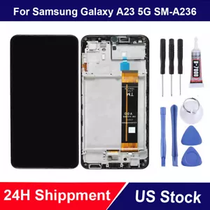 USA For Samsung Galaxy A23 5G A236U SM-A236U1 LCD Touch Screen Digitizer +Frame - Picture 1 of 6
