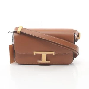 TOD'S T Timeless Micro Bolso Bandolera de Hombro XBWTTTC0000RORS410 Cuero Marrón - Imagen 1 de 4