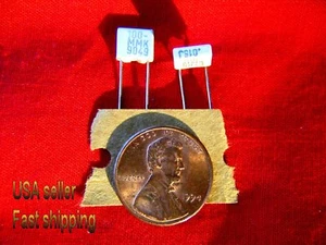 25 pcs - .015uf (0.015uf, 15nf) 100v 5% metalized film radial capacitors (gry) - Picture 1 of 1