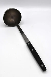 Mestolo Giappone acciaio inox vintage anni 60-70 marca CASA 12 pollici rivettato - Foto 1 di 2