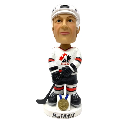 Al MacInnis NHL Team Canada 2002 Olympic Gold Medal Bobblehead Figure Cover