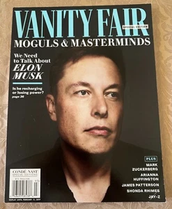 Vanity Fair Special Edition (2019) - Moguls & Masterminds - Elon Musk - Picture 1 of 3