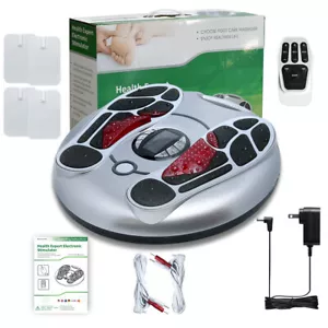 Foot Massager Leg Circulation Machine Muscle Stimulator TENS Unit Reduce Swellin - Picture 1 of 9