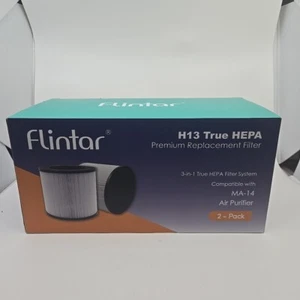 2pk- Flintar H13 True HEPA Replacement Filter Compatible with MA-14 Air Purifier - Picture 1 of 2