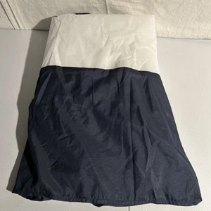 King Bed Skirt Navy Blue Mainstay - Picture 1 of 4