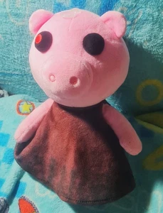 Roblox rosa Schweinchen 9 Zoll Stofftier Plüschtier Stofftier - Bild 1 von 7