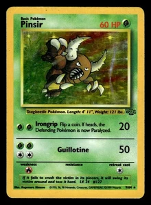 Pinsir 9/64 Holo Rare Jungle Set Pokemon Card - Picture 1 of 2