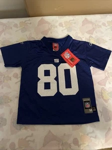 Vintage Reebok New York Giants Jeremy Shockey #80 Football Jersey Youth M-5-6 - Picture 1 of 9