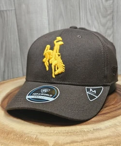 Wyoming Cowboys Top Of The World Stretchfit Mütze Kappe Größe OSFM NCAA - Bild 1 von 14