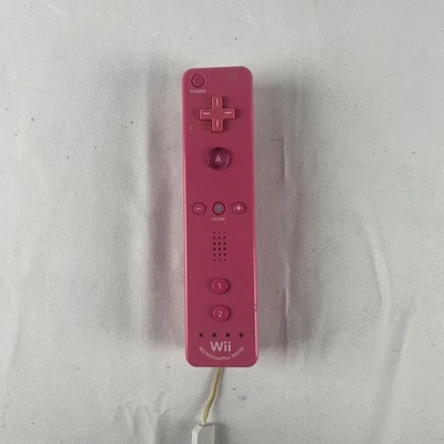 Official Genuine Nintendo Wii Motion Plus Controller Pink Tested - Image 1 of 2
