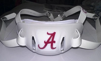 REAL Alabama Crimson Tide Riddell Flex Schutt F7 Fútbol Copa Dura Barbijo Foto 1 de 4