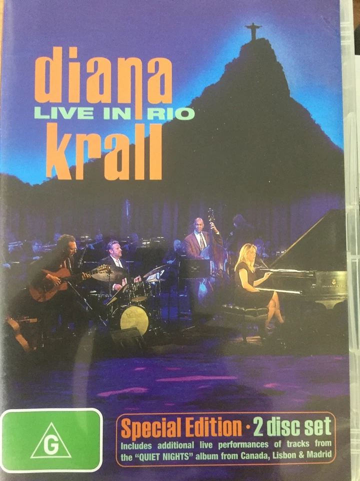 DIANA KRALL - Live In Rio Special Edition 2 x DVD Set BRAND NEW! - Image 1 of 2
