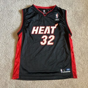 Shaquille O’Neal Youth Miami Heat Reebok NBA Jersey Size Large - Picture 1 of 6