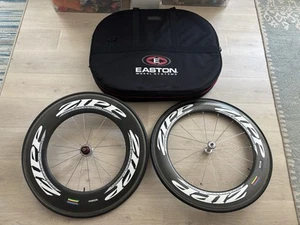 Zipp Wheelset Speed Weaponry 808 & 1080 w/ Easton Travel Case Bag w/ Strap - Bild 1 von 17