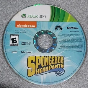 SpongeBob HeroPants (Microsoft Xbox 360, 2015) Disc Only Tested - Picture 1 of 2