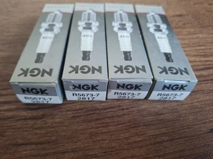 NGK (2817) R5673-7 Racing Spark Plug - Set of 4 - Picture 1 of 2