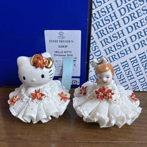 Irish Dresden Hello Kitty 2016 Miss Poinsettia Limited 100 piezas usado - Imagen 1 de 12