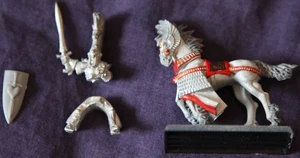 Mounted High Elf Silver Helm Champion, Warhammer Fantasy Battles, Old World - Picture 1 of 6